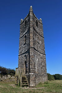 tour, Cornwall, campagne, paysage, histoire, Clear sky, Sky