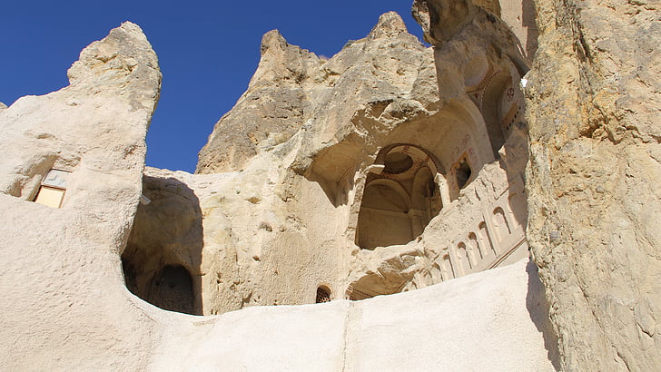 Cappadocia, Kapadokya, Göreme, museet, Turkiet, resor, turism
