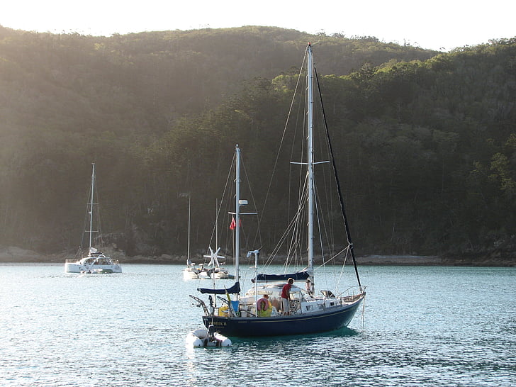 Ilhas Whitsunday, Queensland, vela