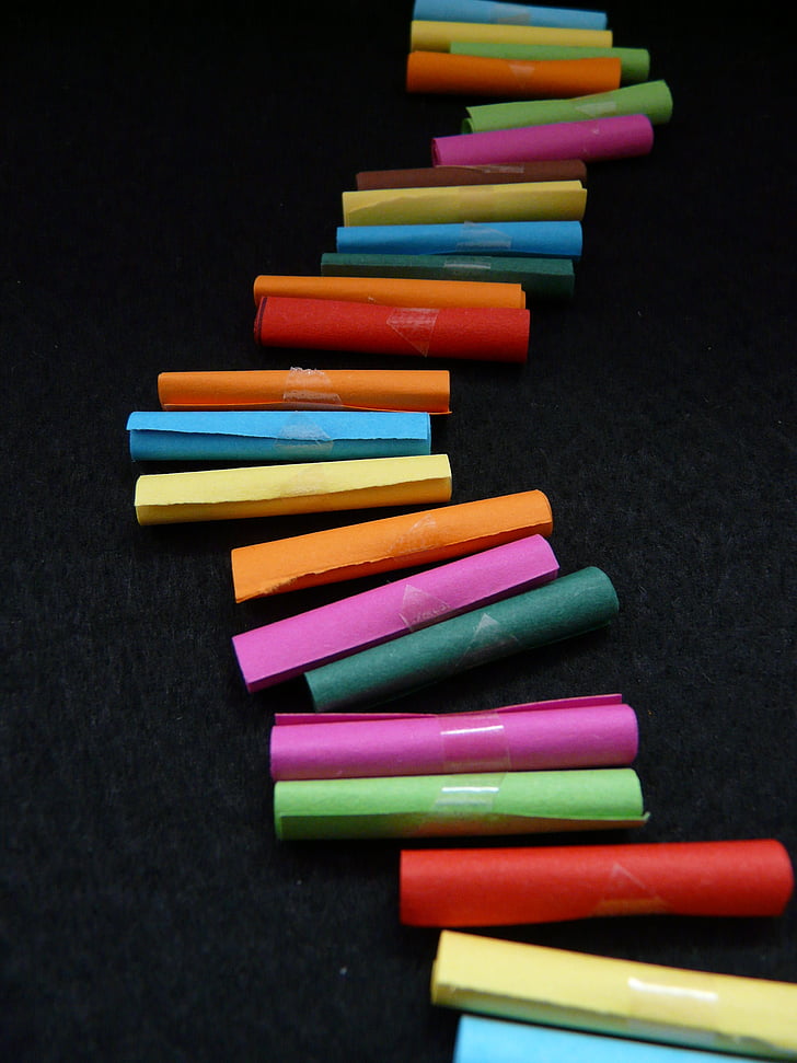 paper, roll, loose, colorful, color, colorful paper