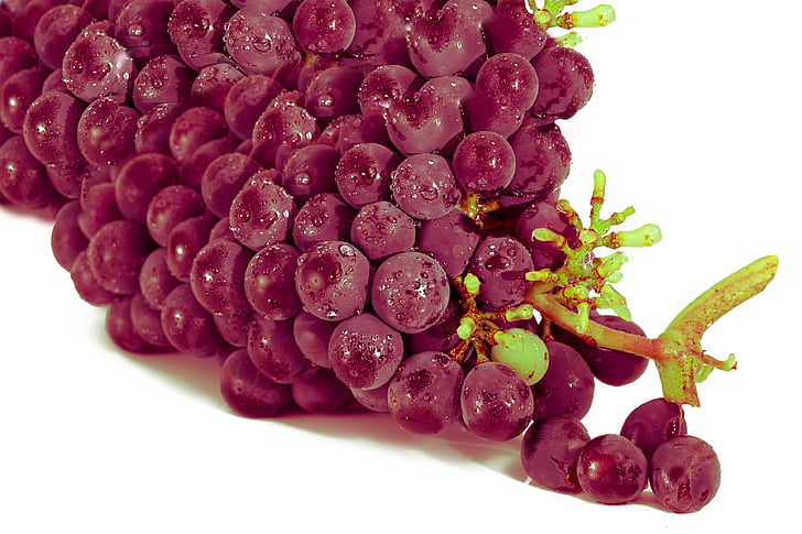 grape, red grape, fruit, clusters, food, picture, food and drink