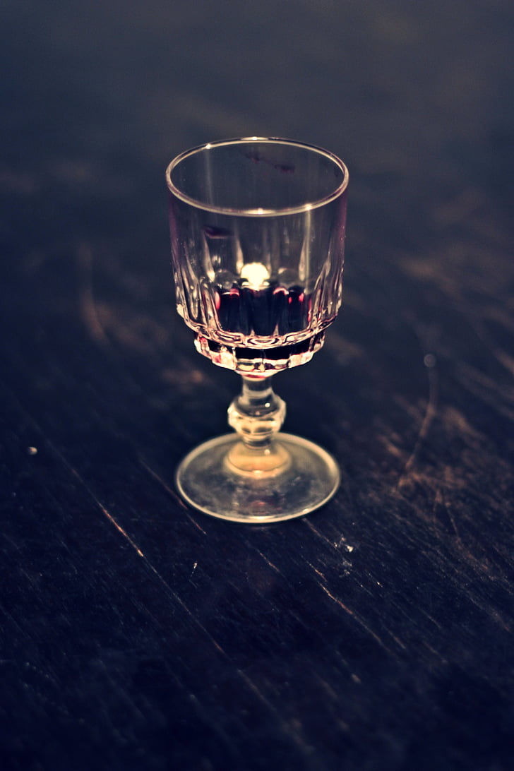 pohár, víno, sklo