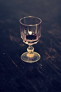 Piala, anggur, kaca