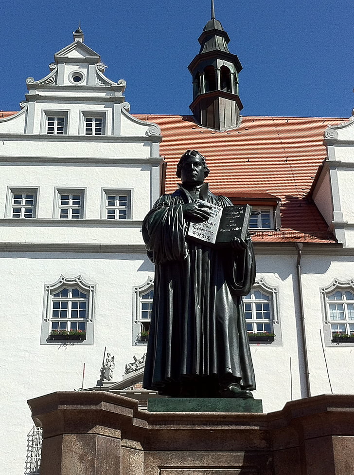 Luther, Wittenberg, Martin luther, Bijbel, 95 stellingen, Lutherstadt, stad