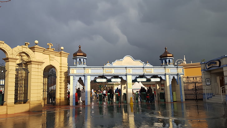 spring rain, sky, everland, tabitha, architecture, famous Place