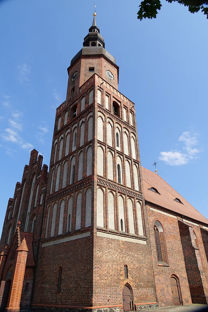 Jerman, Potsdam, bangunan, objek wisata, tempat-tempat menarik, Gereja, Steeple