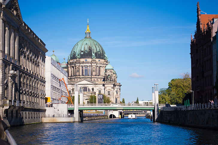 Berlin, Spree, atrakcje turystyczne, kapitału, Rzeka, Wyspa Muzeów, Boot