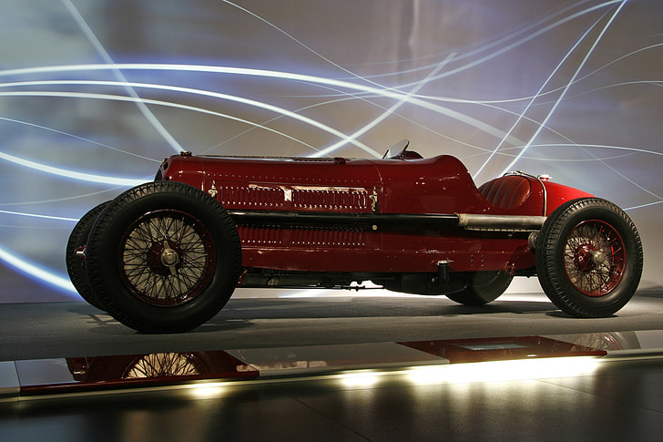 Alfa romeo, Milánó, autó, Racing, veterán, Múzeum