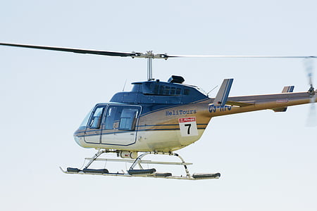 vrtuľník, zabezpečenia, let, rotory
