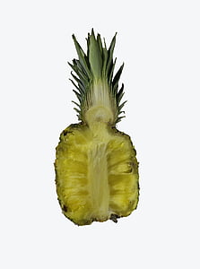fruit, pineapple, yellow