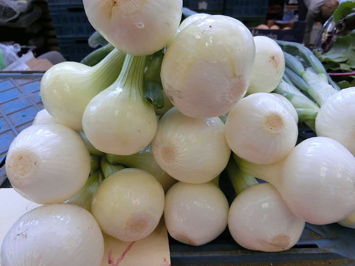 onion, vegetables, healthy, market
