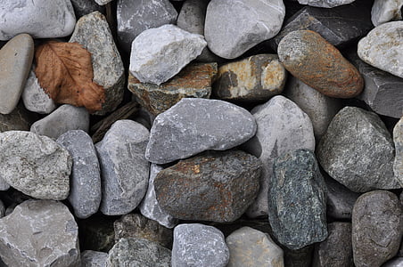 rock, stones, nature, grey, boulder, background