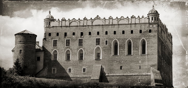 Golub-dobrzyń, Castle, arsitektur, bangunan, museum