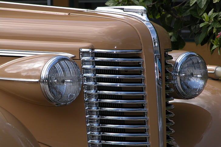 classic car, design, vintage, retro, restored, nostalgia, car