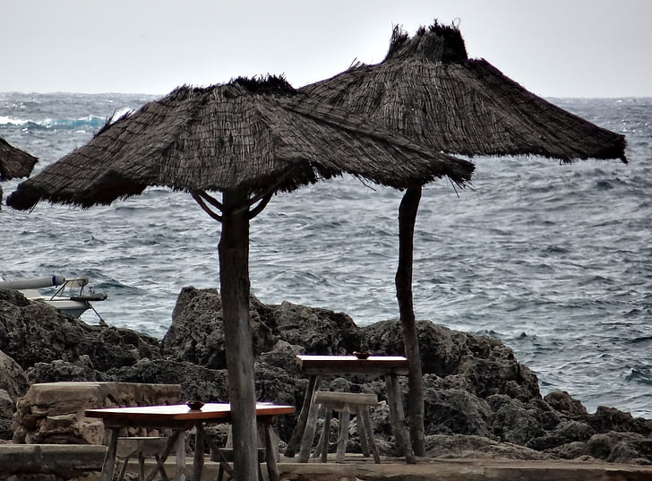 Menorca, Baleárské ostrovy, Binibeca, rezervace, Středomořská, pláž, odpočinek