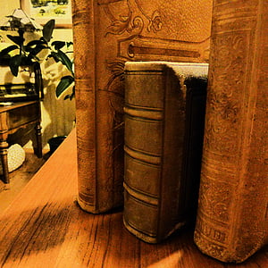 tulang belakang, buku, antiquariat, lama, buku lama, antik, kulit sampul