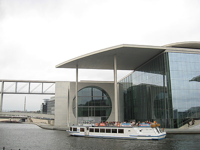 Berlynas, Bundestagas, stiklo, betono, vandens, a. Merkel, kapitalo