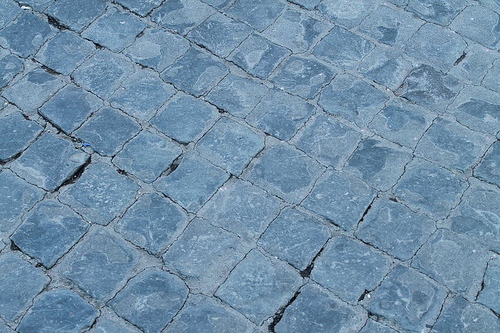 sampietrino, Rome, đá, sàn nhà, đường