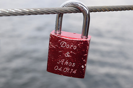 padlock, love, in love, padlocks, iron, bridge, couples