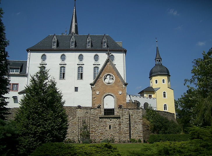 Schloss purschenstein, Neuhausen, Ore-bjergene, Steder af interesse, turistattraktion