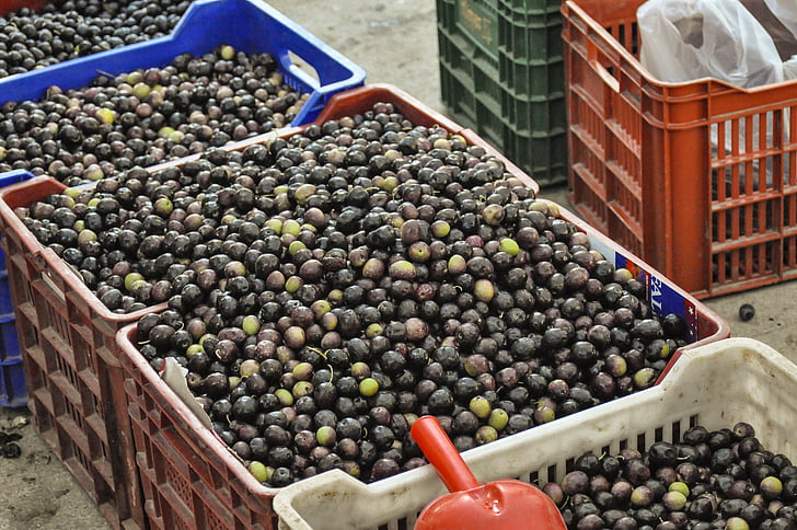 spain, greece, olives, market, vegetable market, marketplace, quantities
