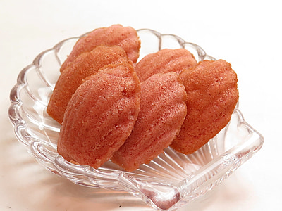 madeleine, cherry, france confectionery, candy, suites, sweet, dessert