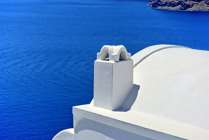 Grčija, Santorini, Beach, sonce, prazniki, poletje, počitnice