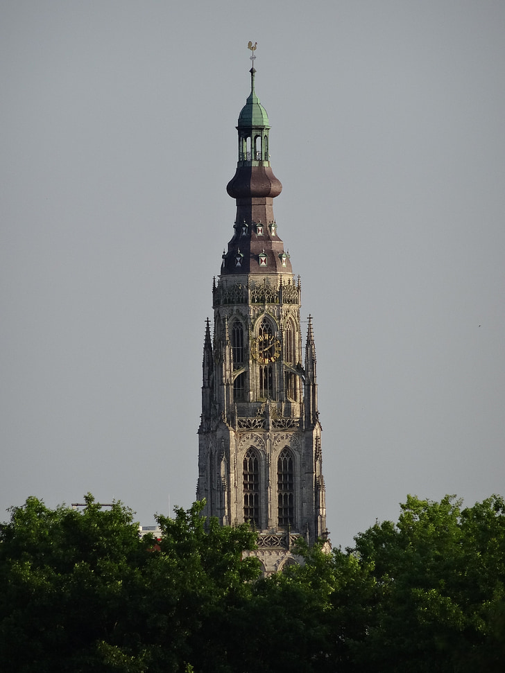 Breda, Nederland, kirke, monument, historiske, landemerke, reise