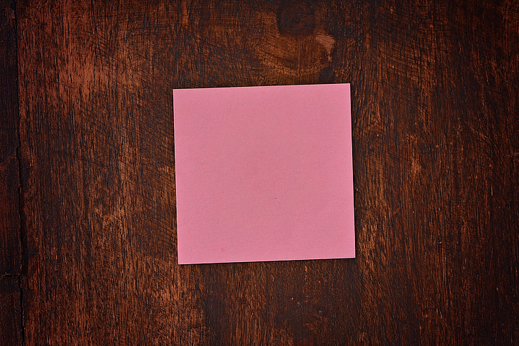 stickies, note, notepad, list, wood, wood background, background