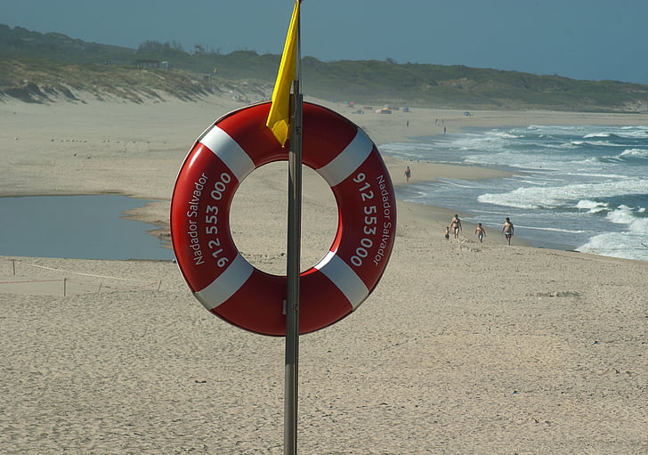 buoy, rescue, beach, security