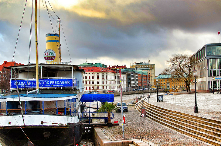Gothenburg, thuyền