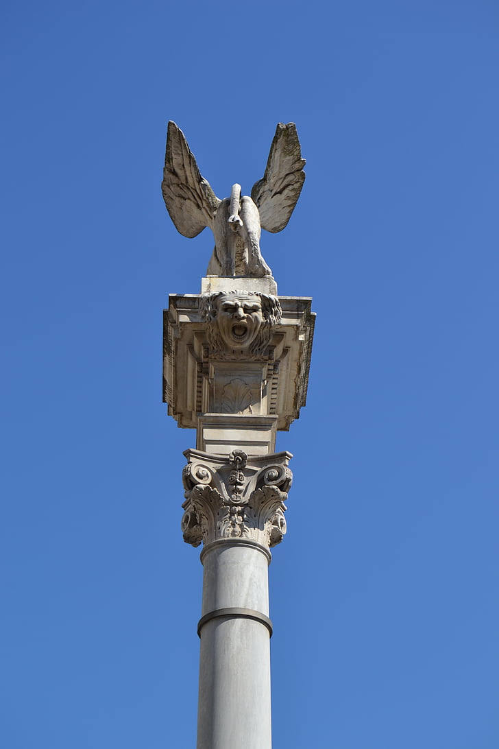イタリア, パドヴァ, 柱, 記念碑, アート, 興味のある場所, 歴史的に