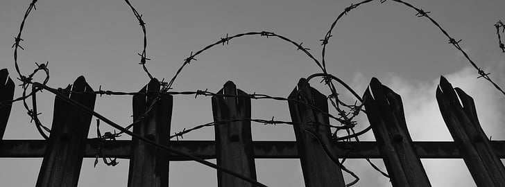 fence, secretion, barbed Wire, boundary