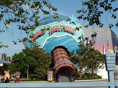 Planet hollywood, Disneyland, Restoran, arhitektuur