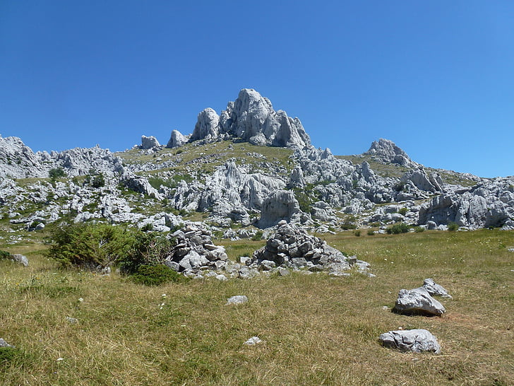 croatia, tulove grede, winnetou, nature, mountain, summer, rock - Object