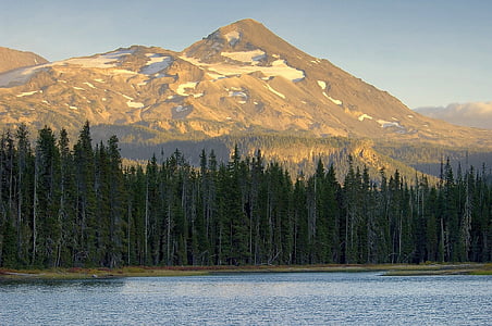 Scott lake, vuoret, sisaret, rauhallinen, maisema, luonnonkaunis, Park