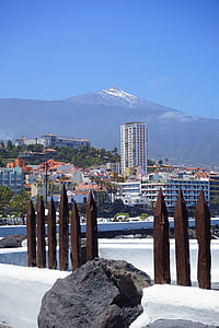 piscina de água do mar, piscina, Lago martiánez, Puerto de la cruz, Tenerife, Ilhas Canárias