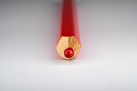 olovka, makronaredbe, Crveni, umjetnik, za crtanje, umjetnost, Stvaranje