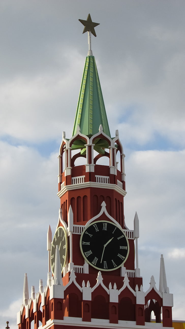 imitação, em miniatura, Praça Vermelha, Fake, Kremlin, Torre