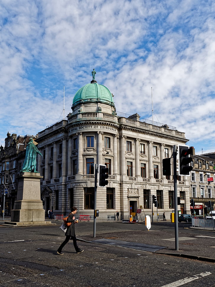 Road, Edinburgh, Skotlanti, Iso-Britannia, City, historiallisesti, arkkitehtuuri