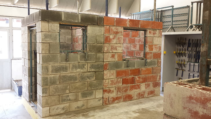 masonry, block, structural, architecture, brick, wall - Building Feature, indoors