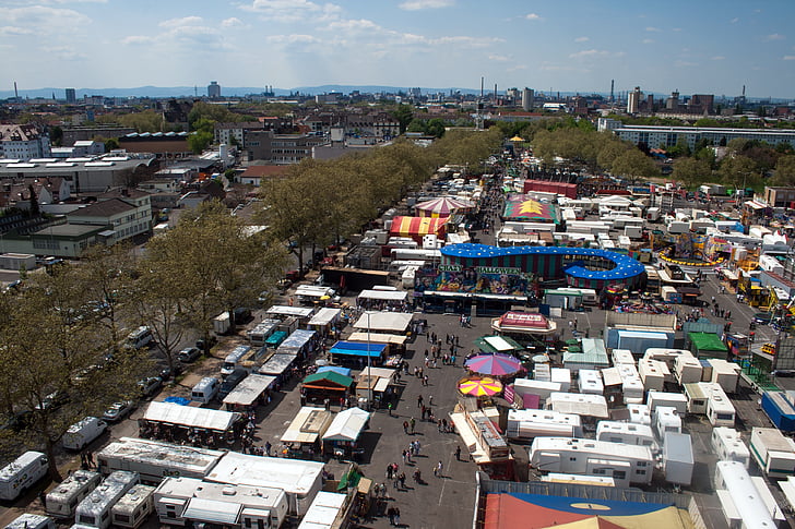 Mannheim, mannemer meri, Panorama