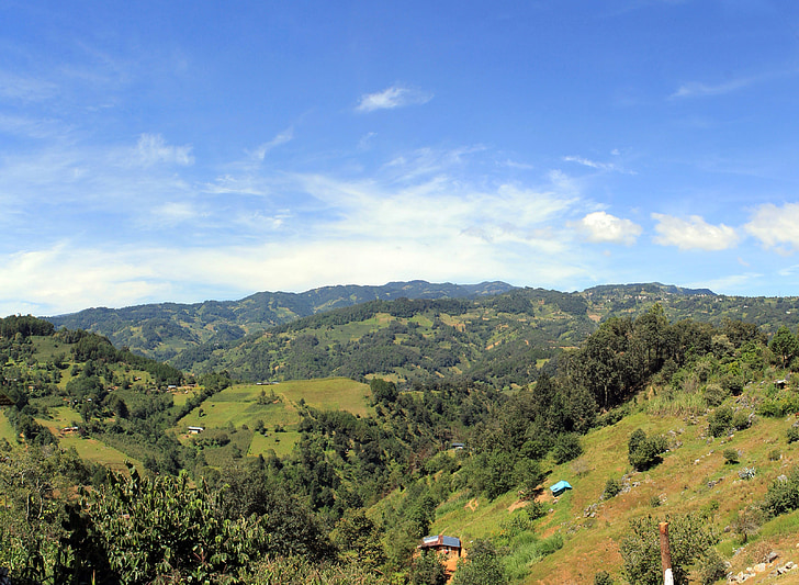 pemandangan, tehuipango, Sierra de zongolica, Orizaba, Veracruz, Meksiko