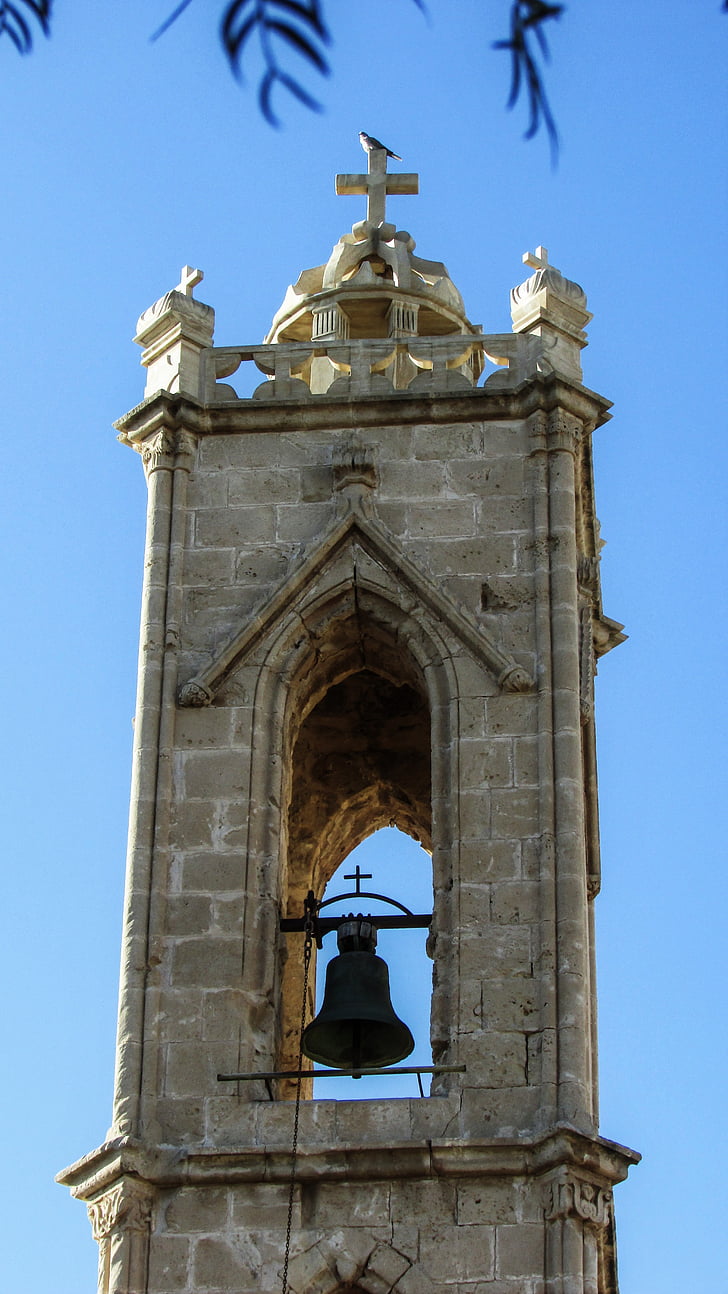 Xipre, Ayia napa, Monestir, medieval, l'església, campanar, arquitectura