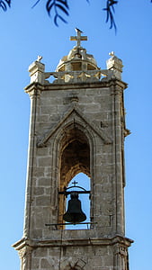 Chypre, Ayia napa, Monastère de, médiévale, Église, Beffroi, architecture
