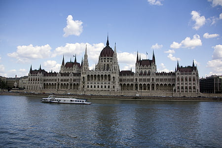 Hongarije, Boedapest, Parlement, gebouw, het platform, regering, indrukwekkende