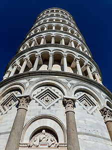Pisa, Itālija, tornis, vēsture, pieminekļu, Toskāna