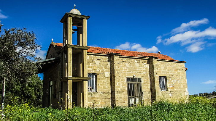 塞浦路斯, mosfiloti, 农村, 教堂