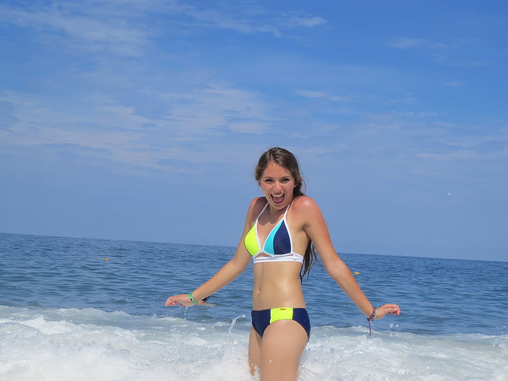 Vallarta, Holiday, Mexico, stranden, havet, blå, skönhet