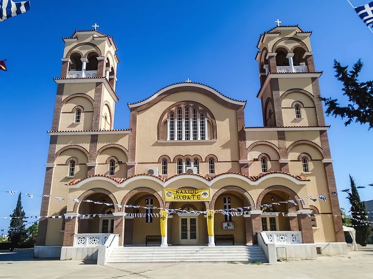 Kypr, Paralimni, kostel, ortodoxní